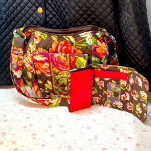 Vera Bradley Shoulder Bag w/Wallet